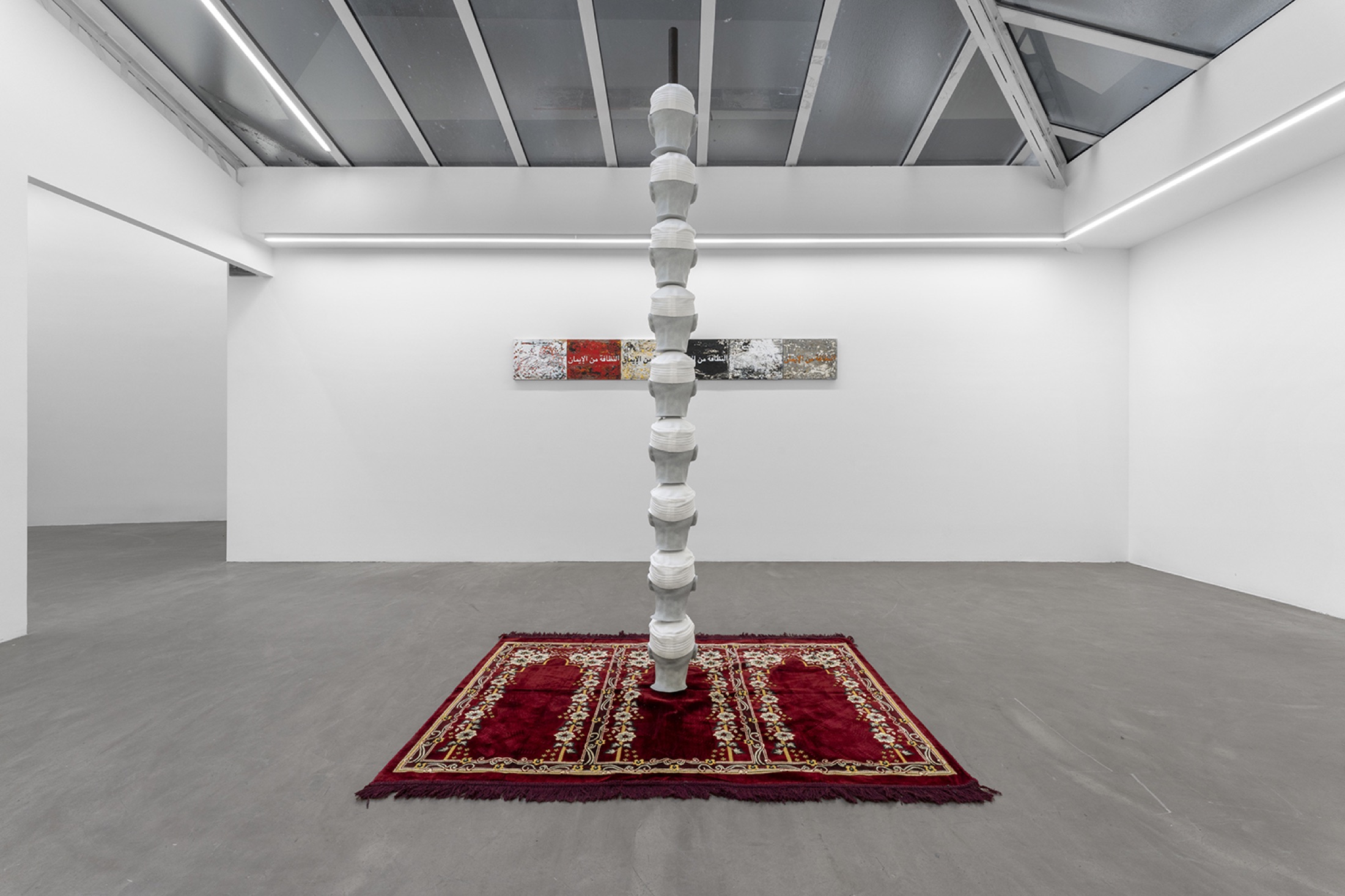 Installation view of System Structures, Bremond Capela, Paris, France, 2026